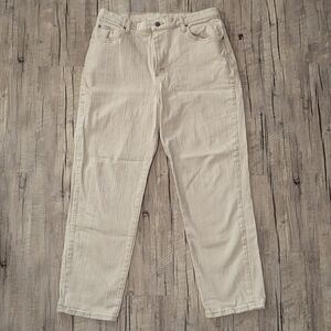 Riders Cream Denim Pants